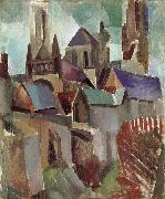 Delaunay, Robert Study of Tower France oil painting artist